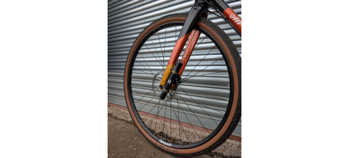 Rimpact Gravel TMD on Bike